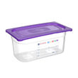 Capac Gastronorm mov, GN 1/3, Hendi, 325x176 mm, HACCP, polipropilena