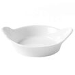 Set 6 bucati vase tapas Hendi, model Huevo, portelan dur,  diametru 6,5x1,5 cm, rezistent la temperaturi inalte