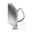 Oala medie cu capac, 17 Lit, 28 cm diametru x 28 cm inaltime, Budget Line, inox18/0, structura solida cu grosime 4 mm, manere nituite dublu, gama Hendi Budget Line