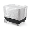 Carucior Hendi pentru transport farfurii, polipropilena, pentru farfurii cu diametrul ?de la ø170 mm la ø330 mm, 930x720x(H)800