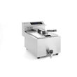 Friteuza MasterCook cu robinet scurgere - 8 lt