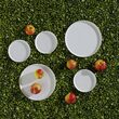 Farfurioara Fine Dine, Bianco, Alb, portelan vitrificat, rezistenta la temeperaturi de pana la 180 C, diametru 200 mm