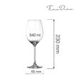 Pahar de vin Cantare, 540ml