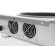 Plita cu inductie profesionala, Hendi Profi Line, model 3500 W, control digital, corp inox, 34 cm x45 cm x12 cm inaltime