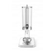 Dispenser suc 3 litri, suport inox, container din policarbonat, Hendi, robinet antipicurare, 215x315x490 mm