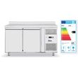 Masa rece cu 2 usi profesionala, inox, ARKTIC by Hendi Profi Line, interval temperatura -2/+8 gr C, 250W, 136x70x(H)85 cm
