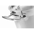 Oala cu capac, 2 Lit, 16 cm diametru x11cm inaltime , inox, gama Hendi Profi Line, potrivita si pt uz profesional