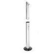 Scrumiera Hendi tip stalp, otel inoxidabil 18/8, 17x(H)92 cm