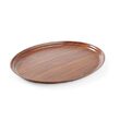 Tava Hendi pentru servire imitatie lemn ovala 290 x 210 mm