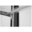 Vitrina frigorifica de prezentare interval temp. 2/6?C, corp inox, 410 litri, 490 W ARKTIC by Hendi, 1215x675x(H)1210 mm, Clasa energetica C