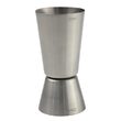 Masura servire bauturi spritoase cu 2 parti de 25 si 50 ml, inox, 40x(H)85 mm, Hendi