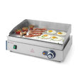 Gratar electric, suprafata neteda, 2400W, termostat 0-300 gr C, inox, 550x380x(H)240 mm, Hendi Blue Line