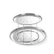 Hendi опора за тави за морски дарове, неръждаема стомана, 250-200x(H)190 mm