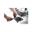 Stand dreptunghiular presa cafea Hendi, 350x250x(H)90 mm, Negru, otel carbon