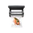 Aparat de vidat profesional Hendi, 110 W, pompa de capacitate mare 6.5 lt/min, inox, banda maxima 310 mm 385x205x (H) 95 mm