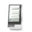 Vitrina frigorifica de prezentare interval temp. 2/6?C, 480 W corp inox, ARKTIC by Hendi, 650x805x(H)1445 mm, 300 Litri, Clasa energetica C