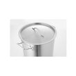 Oala inalta profesionala Revolution by Hendi cu capac Inox 360x360 mm 36 l