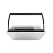 Vitrina frigorifica de prezentare salate, 67 lt, interval temp. 0-12 gr C, 105 W, corp inox, ARKTIC by Hendi, 767x612x(H)328 mm, Clasa energetica C