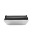 Vitrina frigorifica de prezentare salate, 67 lt, interval temp. 0-12 gr C, 105 W, corp inox, ARKTIC by Hendi, 767x612x(H)328 mm, Clasa energetica C