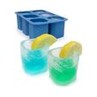 Forma din silicon durabil pentru cuburi de gheata tip pahar pentru shot, Hendi, 12.5x19x(H)6 cm, potrivita si pentru uz profesional