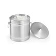 Кофа за лед с двойна стена, BarUp, 5л, Сребърно, ⌀200x(H)230мм
