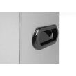 Masina profesionala pentru cuburi gheata, capacitate 15kg / 24h, stocare 4,5 kg cuburi, 160W, corp inox, Hendi Kitchen Line 15