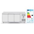 Masa rece cu 3 usi profesionala, inox, ARKTIC by Hendi Profi Line, 420 L interval temperatura -18?/-22?C , 600 W, 1795x700x(H)850 mm