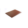 Tocator maro, 26.5x32.5x(H)1.2 cm - GN1/2, cu sant de scurgere, polietilena HDPE 500, respecta normele de igiena HACCP, Hendi