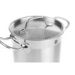 Oala Hendi joasa - cu capac 12,00 Lit 320x(H)150 mm, otel inoxidabil, gama Profi Line
