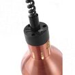 Lampa de incalzire cilindrica, finisaj cupru ø175x(H)250
