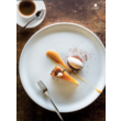 Farfurie Fine Dine, Bianco, Alb, portelan vitrificat, rezistenta la temeperaturi de pana la 180 C, diametru 270 mm