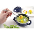 Penseta curbata, (L)210 mm, inox, pentru sushi / decorare / manevrare produse fierbinti, Hendi