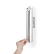 Scrumiera Hendi cu montare pe perete, otel inoxidabil 18/8, 7.5x(H)46 cm