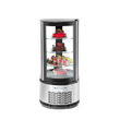 Vitrina frigorifica de prezentare interval temp. 2?/6?C, 460 W 360 l corp inox, ARKTIC by Hendi, 680x(H)1750, Clasa energetica C