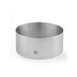 Inel Hendi, otel inoxidabil, pentru conturare prajituri si mancaruri 100x(H)45 mm, potrivit pentru presa cod Hendi 512210