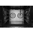 Cuptor convectie cu umidificare Hendi H90S, 4 tavi 438x315 mm incluse, 2 elemente incalzire, 2 ventilatoare, termostat reglabil 50-300 gr C, timer 0-120 min, 2670W, 595x595x(H)570 mm