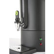 Percolator pentru bauturi fierbinti 13 litri, inox, negru mat, termostat 0-100 gr C, 1650 W, Concept Line Hendi, 357x380x(h)502 mm
