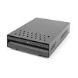 Stand dreptunghiular presa cafea Hendi, 350x250x(H)90 mm, Negru, otel carbon