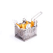 Cos Hendi tip friteuza, pentru servire snacks, otel inoxidabil - 100x80x(H)75 mm