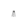 Varf decorare pentru cofetarie/patiserie, Hendi, in forma de V, Inox, 14mm