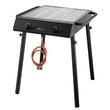 Gratar pe gaz Xantos Negru, HENDI, 9,5kW, 770x710x(H)870mm