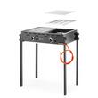 Gratar pe gaz Roast-Master Pro Black, HENDI, negru, 11,6 kW, 790x560x(H)900mm