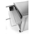 Deshidrator alimente Hendi Profi Line, 1000 W, 10 tavi, Temperatura reglabila 35-75?C, Gri