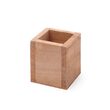 Поставка за прибори от здрава дървесина 80x80x(H)95 mm Hendi