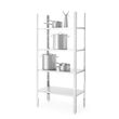 Raft inox Revolution, 4 polite, capacitate 50kg/polita, 1000x500x(h)1800mm