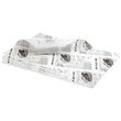 Set 500 foi hartie impermeabila grasime pentru servire cartofi prajiti / aperitive, Hendi, print tip ziar, 200x250 mm