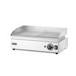 Grill pe jumatate nervurat, Kitchen Line, 220-240V/2400W, 527x404x(H)233mm