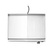 Grill pe jumatate nervurat, Kitchen Line, 220-240V/2400W, 527x404x(H)233mm