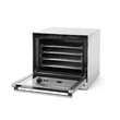 Cuptor convectie cu umidificare Hendi H90S, 4 tavi 438x315 mm incluse, 2 elemente incalzire, 2 ventilatoare, termostat reglabil 50-300 gr C, timer 0-120 min, 2670W, 595x595x(H)570 mm