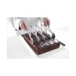 Taietor pentru aluat din otel inoxidabil cu 7 role, 222x80x(h)55 mm